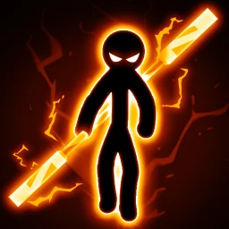 Biểu tượng Stickman đấu quái vật Idle RPG